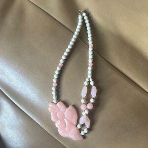 Vintage flower necklace